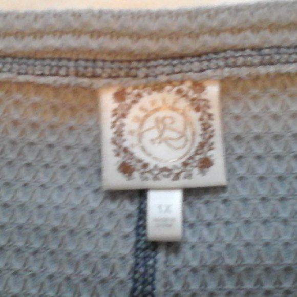 Truself, Long Sleeve Top, 1X - Picture 7 of 7